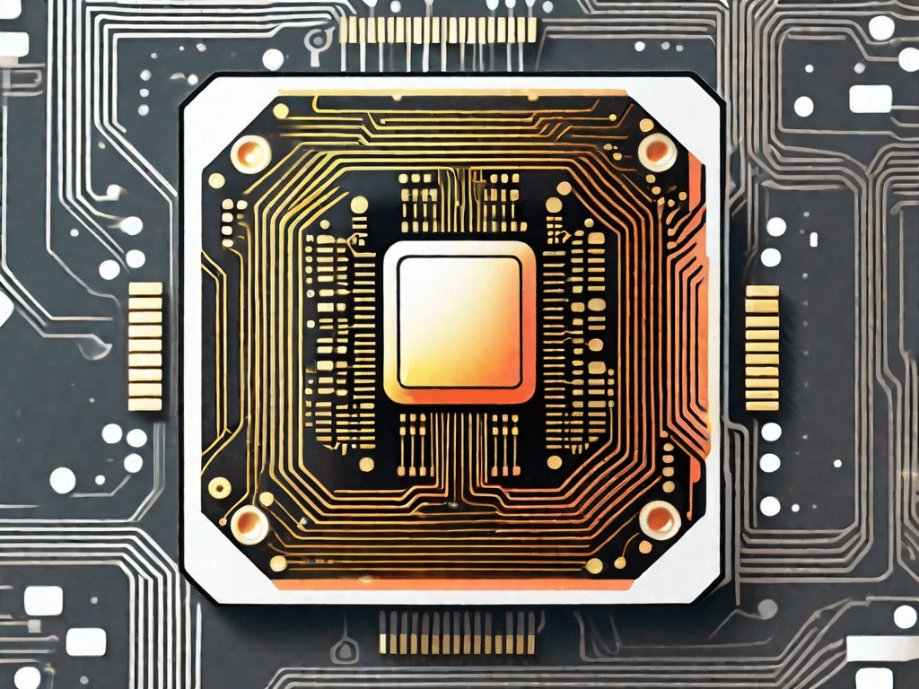 A multi-core processor chip