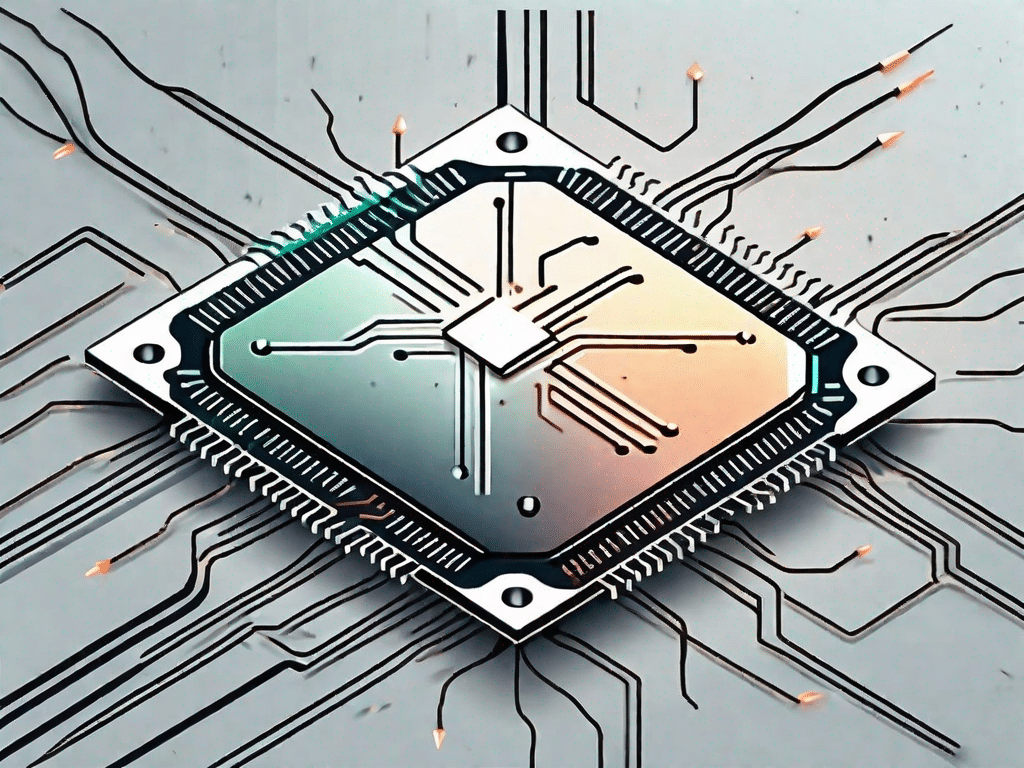 A dual-core processor chip