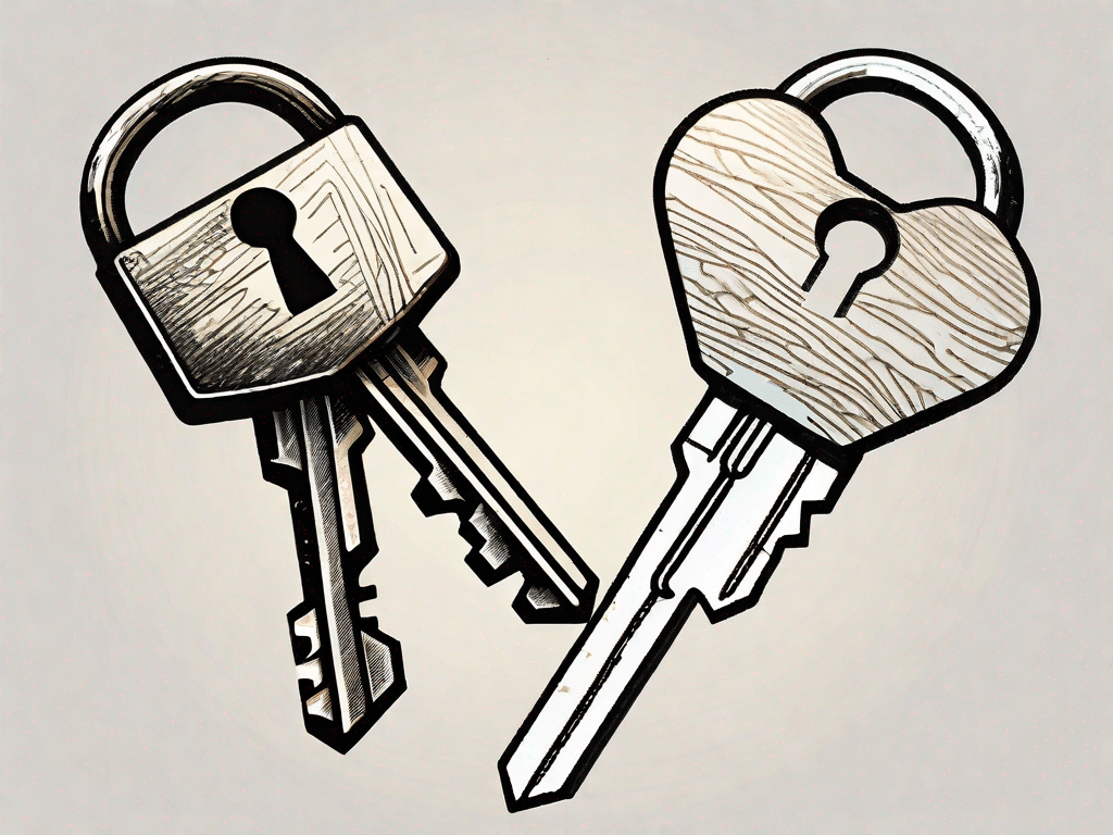 Two distinct keys