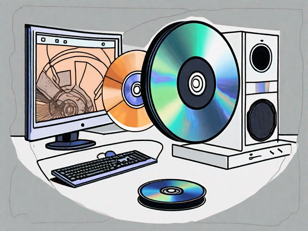 A cd-rom disc