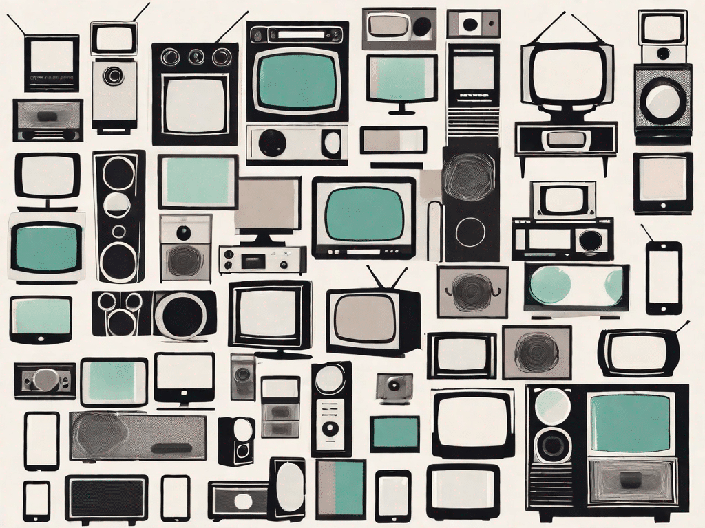 Various media platforms such as a television
